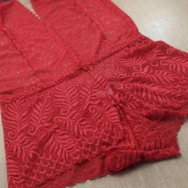 Imagem de Body Renda Cor:RubiTamanho:M - Inspiração Lingerie, Rubi, M