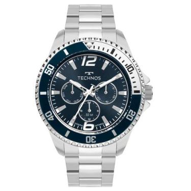 Imagem de Relógio Technos Masculino Racer Premium Prata - 6P29AMO/1A