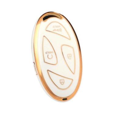 Imagem de Capa De Chave Remota De Carro TPU Para Hyundai IONIQ 6 Kona 5 7 Botões