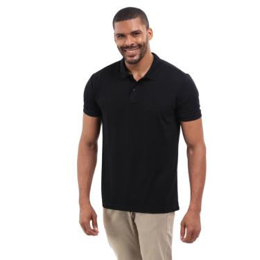 Imagem de Camisa Polo Masculina Piquet Algodão Casual