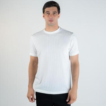 Imagem de Camiseta Calvin Klein Malha Tricot Off White-Masculino