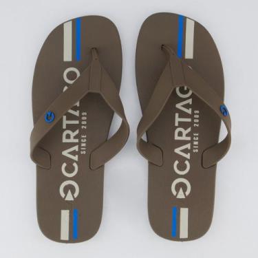 Imagem de Chinelo Cartago Atlanta Marrom, 42