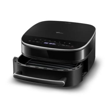 Imagem de Fritadeira Elétrica Fischer Air Fryer Dual Grill 6L Preta, Preto, 220V