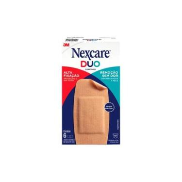 Imagem de Curativo Nexcare Duo Joelho e Cotovelo com 6 Unidades 3M - 3 M