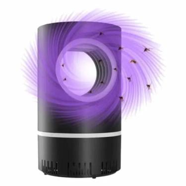 Imagem de Lâmpada Repelente de Mosquito USB N244396-7 Preto - Quanhe