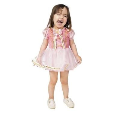 Imagem de Fantasia Bela Adormecida Bebê 3 a 18 meses - Fantasias Carol FSP, Rosa
