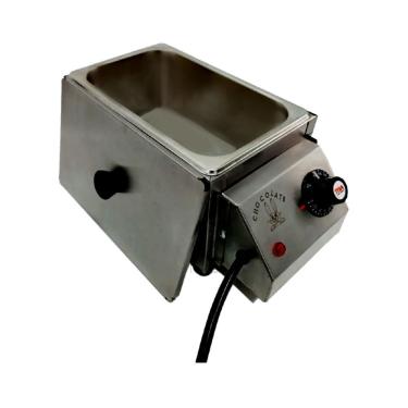 Imagem de Derretedeira de Chocolate Elétrica DES-2-110-STM 2,5kg 2,5L 750W 110V Inox Escovado Stevan Metal