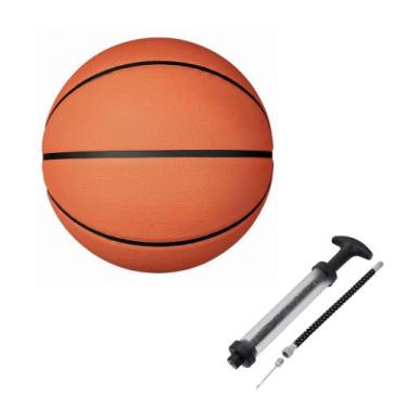 Imagem de Bola De Basquete e Bomba Sac Penalty Laranja Tam 7