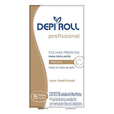 Imagem de DEPIROLL Folhas Prontas Facial Tradicional 8 Pares Depiroll