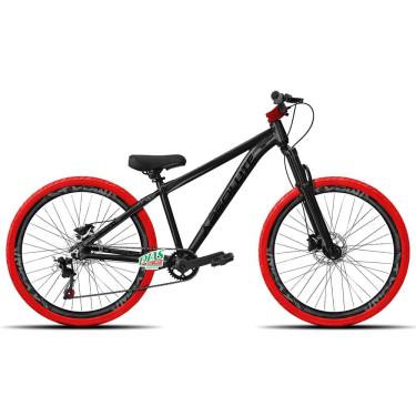Imagem de Bicicleta do Grau Absolute Nero 5 Kit 1x7 Pneus Flame Freio a Disco Mecânico - Grafite
