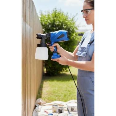 Imagem de 2x Pistola Pintura Elétrica 550W Bico Aço 2.5mm Azul - Congratulations