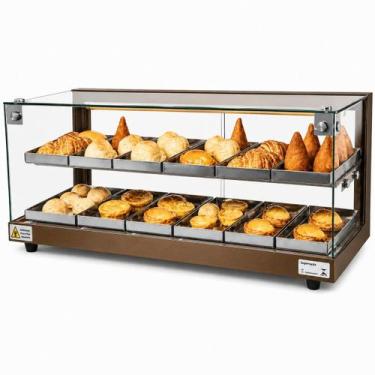 Imagem de BD12 - Estufa Beta para salgados 12 bandejas Dupla Café - 220V - Omega
