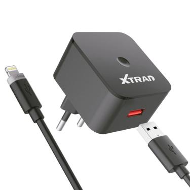 Imagem de Cabo + Fonte Carregador Turbo Lightning Xtrad