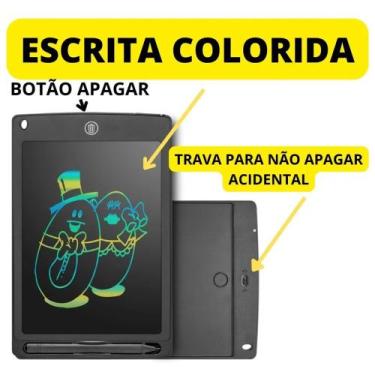 Lousa Digital 10.5 Lcd Tablet Infantil Para Escrever Desenho em Promoção na  Americanas