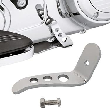 Imagem de FINMOKAL Extensão de descanso cromada para Harley Touring Road Electra Glide 1991-2020