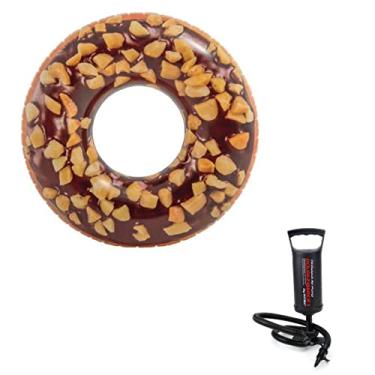 Imagem de Bóia Inflável Redonda Praia Piscina Donut + Bomba Ar