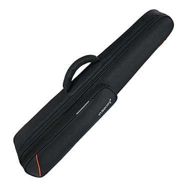Imagem de Newmind Pacote de bolsa elétrica com alças para mochila, tecido Oxford, kit de armazenamento de saxofone tenor, bolsa de armazenamento de instrumentos