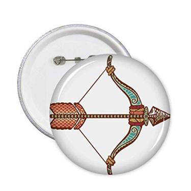 Imagem de Broche de símbolo do zodíaco da constelação de sagitário, 5 peças