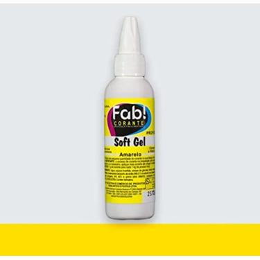 Imagem de Corante Alimentício Soft Gel Amarelo Fab 60g