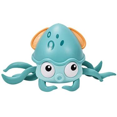 Imagem de TOYANDONA Brinquedo De Peixe Octopus Modelo De Polvo Ambulante Brinquedo Animal Engraçado Sensor De Movimento Brinquedos Para Bebe De 9 Meses Lula Boneca Criança Pequena Bateria De Lítio