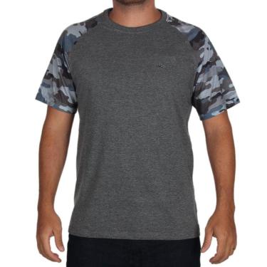 Imagem de Camiseta Estampada Wg Raglan Camouflaged - Cinza Wg-Masculino