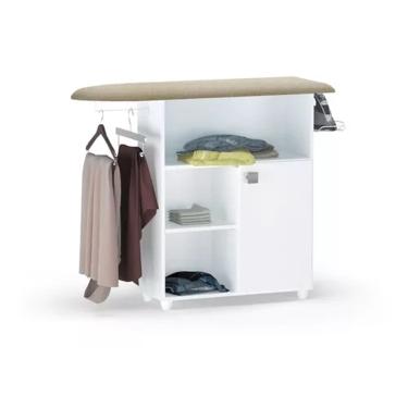 Imagem de Tábua de Passar Roupa Mariana com Porta Cor Branco - AJL