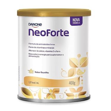 Imagem de 1 Lata de Fórmula Infantil Neoforte Com 400g Sabor Baunilha - Promoção