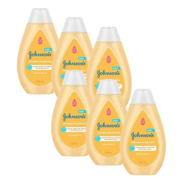 Imagem de Kit com 6 Shampoo Johnson`s Baby Regular 400 ml