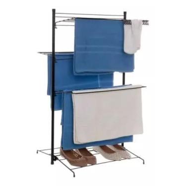 Imagem de Varal De Chão Ou Embutir Porta Resistente - Metaltru