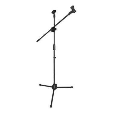 Imagem de Pedestal De Microfone Hear Para 1 Mic Com Cachimbo
