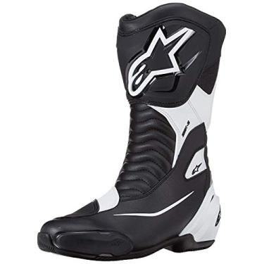 Imagem de Bota Alpinestars SMX-S Preta Branca, 46
