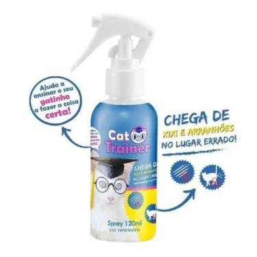 Imagem de Spray Cat Trainer Educador Treinador Para Gatos Pets Anti Xixi Evita A