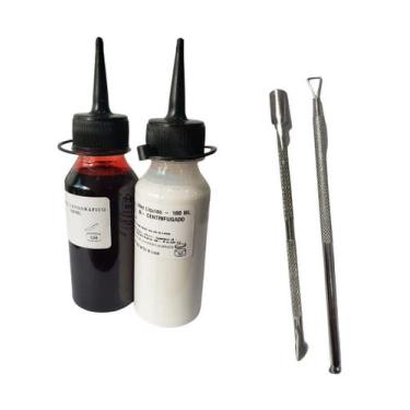 Imagem de Maquiagem Artística com Sangue Falso+ Espátulas e Látex - Lynx produçõ