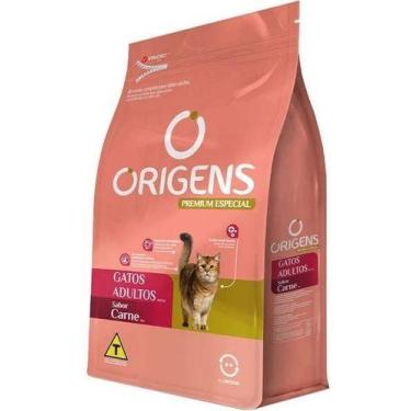 Imagem de Ração Origens Premium Especial Gatos Adultos Sabor Carne 1kg