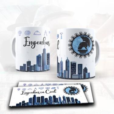 Imagem de Caneca profissões: Engenharia civil - LiveSub