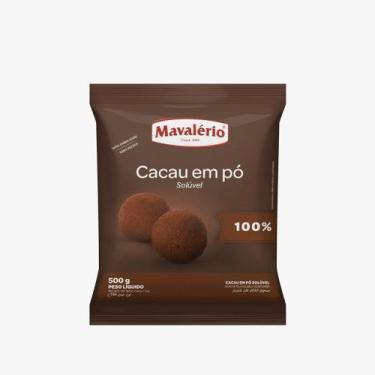 Imagem de Cacau Em Pó 100%  500g - Mavalerio - Mavalerio 