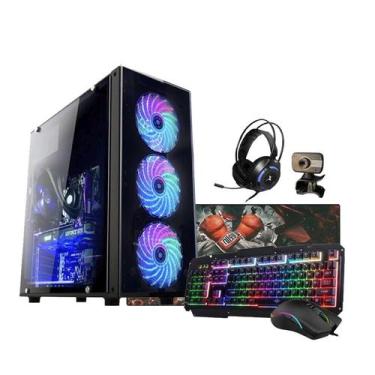 Imagem de Computador Gamer i5 8Gb Gt740 SSD120 HD1Tb Fonte Real 500W - AMORIM SH