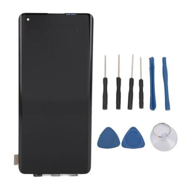 Imagem de Substituição de Tela para Find X2 para Find X2 Pro, Substituição de Conjunto de Toque de Display OLED Conjunto de Digitalizador de Tela de Toque de Display LED Com Ferramentas de