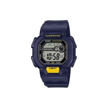 Imagem de Relógio Masculino Casio W-737H-2AVDF-SC Digital 10 Anos 100M Azul