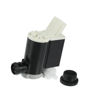 Imagem de TUCKBOLD Bomba de motor de lavadora de para-brisa adequada para Hyundai Veloster Entourage - Pacote com 1 peça de peças automotivas pretas