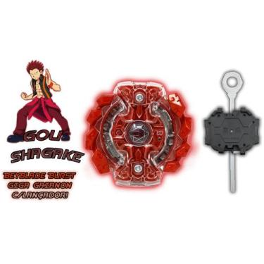 Imagem de Beyblade Burst Giga Gaianon + Lançador Beyblade Burst Promo - Tornado 