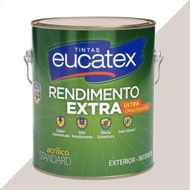 Imagem de Tinta latex eucatex rendimento extra gelo 3600ml
