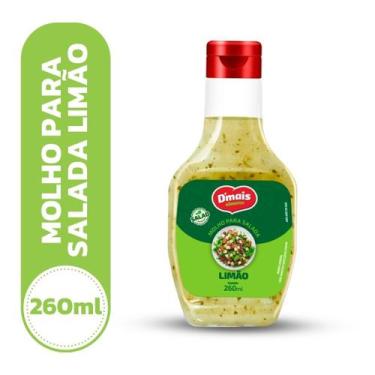 Imagem de Molho Salada Limão 260ml Bisnaga DMais - D'Mais