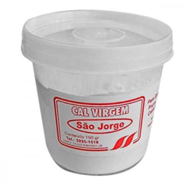 Imagem de Cal Virgem Sao Jorge Pote Com 150G - Kit C/16 Pacotes - RANDA SALIM
