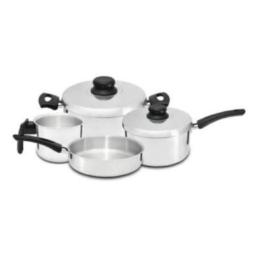 Imagem de Conjunto De Panelas Polidas 4 Peças Da Arnix