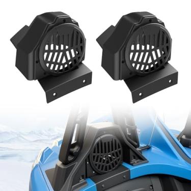 Imagem de LitMiRaCle Caixas de alto-falante traseiro para Polaris Slingshot 2015-2025, painéis traseiros de 16,5 cm para Polaris Slingshot S SL SLR R LE 2015-2025 acessórios (2 peças)