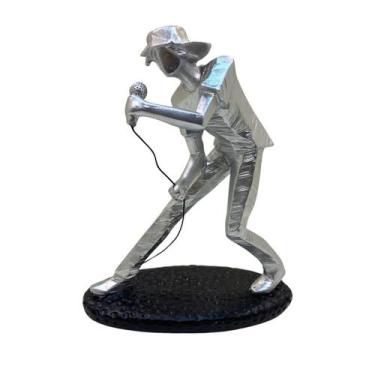 Imagem de Figura Decorativa Músico Cantor 9 X 17 X 21 Cm - Espressione