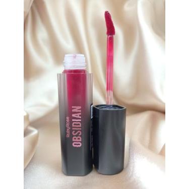 Imagem de Ruby Rose - Batom Líquido Creme Lip Obsidian Vegano 1 a 6, OCL06