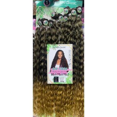 Imagem de Cabelo Orgânico Bio Fibra Anjo Plus Cor MT1B/27 - Fashion Classic