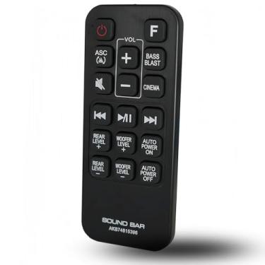 Imagem de AKB74815396 Controle remoto de substituição adequado para LG Soundbar Sound Bar Speaker Home Theater System SJ4R SJ3 SJ4 SJ4Y DJ4Y-S SH3B SH4Y SJ4Y-S SK4D SPH3B-W SPJ4-S LASC47 SPJ4B-W S65S3-S DJ4YS